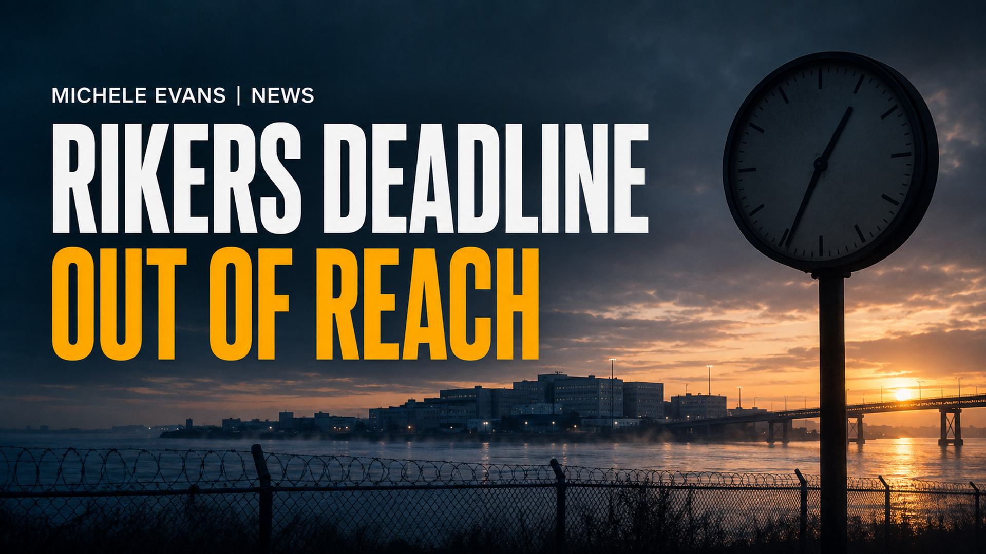 Rikers closure deadline remains law as replacement jails fall behind