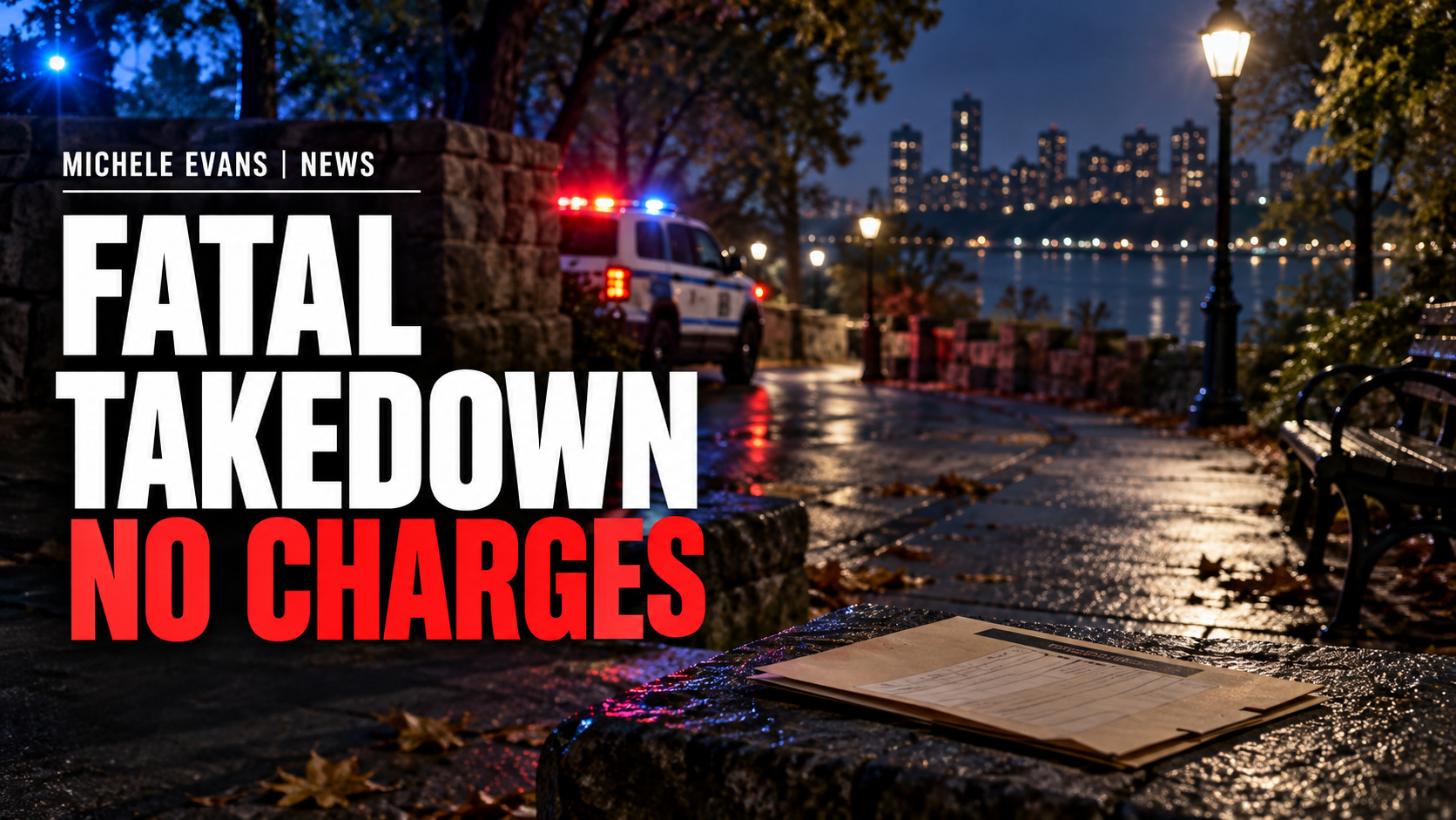 NYPD accountability headline image: Fatal Takedown No Charges