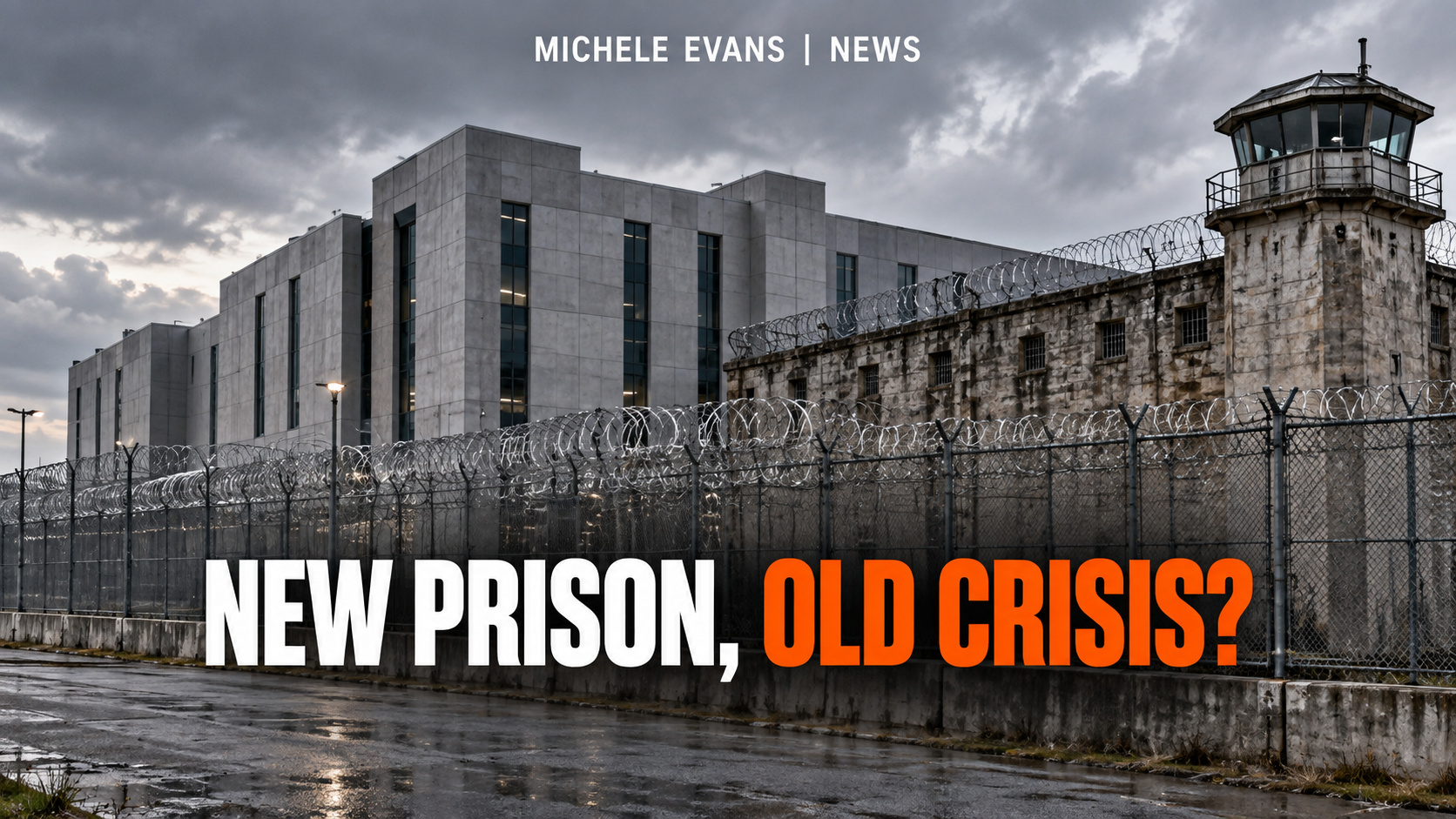 New York prison planning and staffing crisis headline image