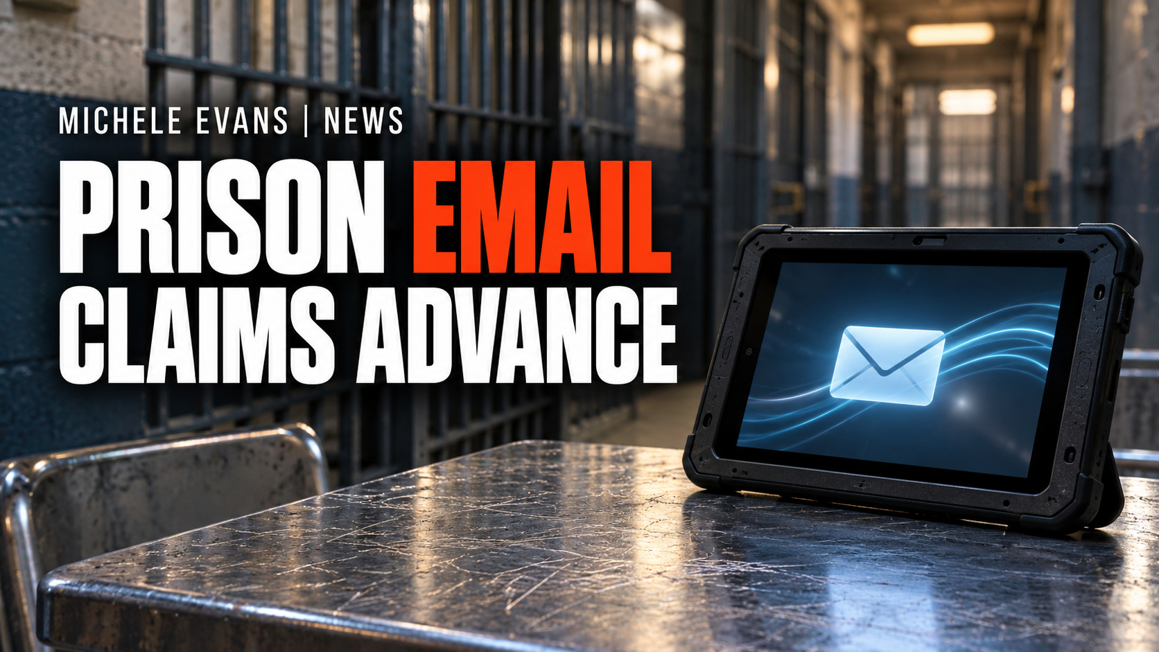 Prison tablet email system under federal court review.