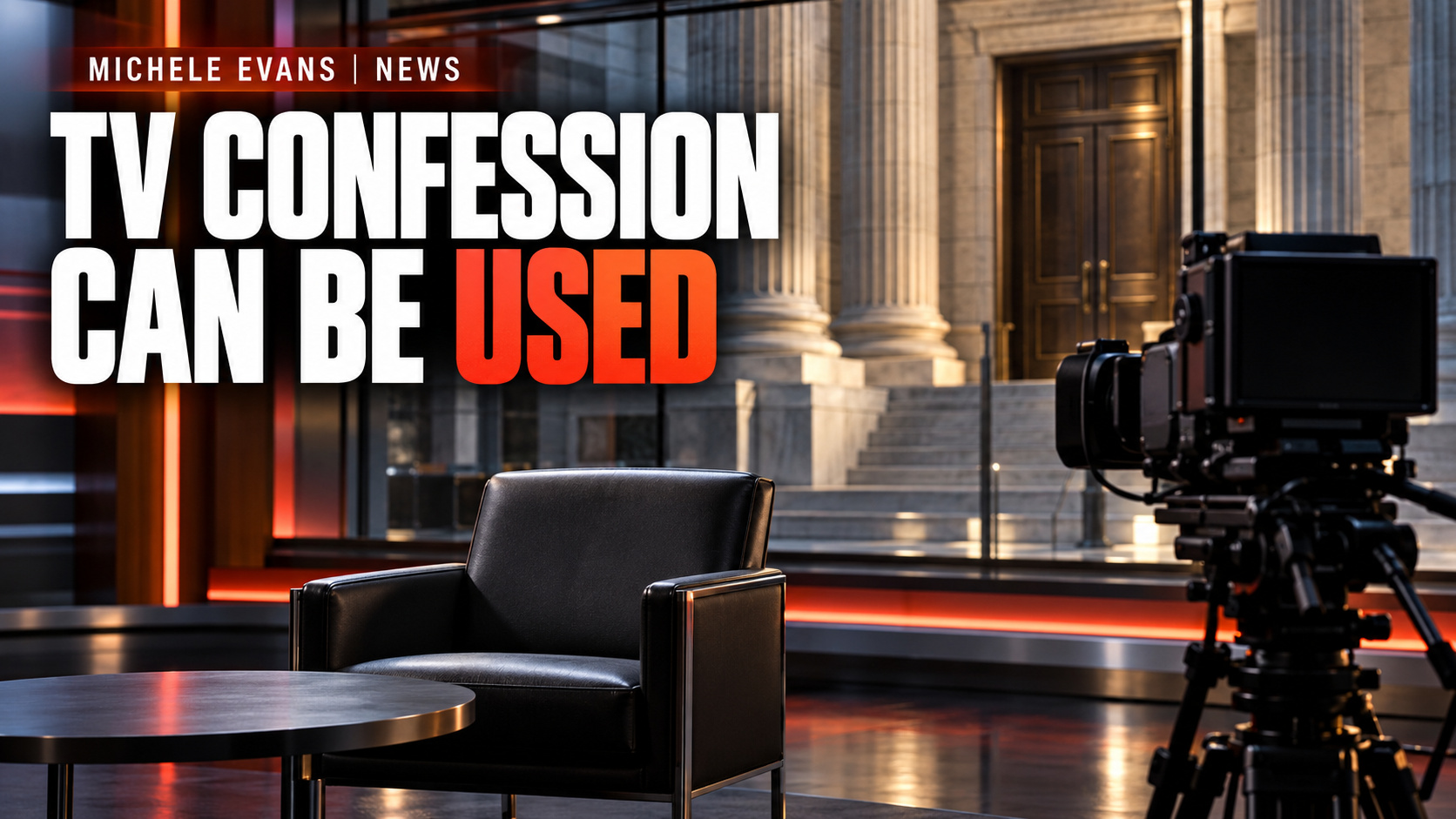 TV CONFESSION CAN BE USED